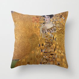 Gustav Klimt Throw Pillow