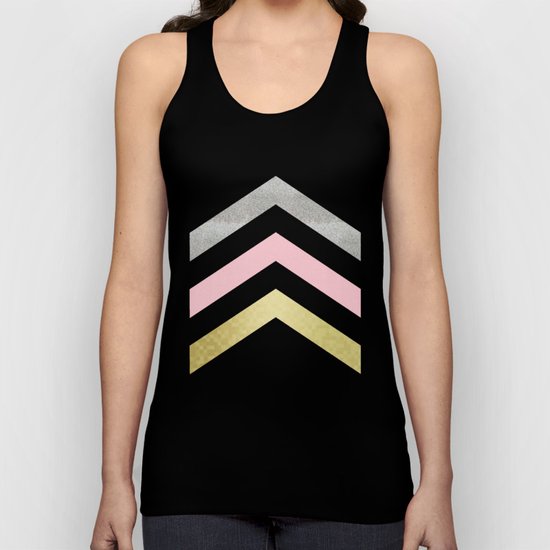 Chevron Pattern Unisex Tank Top
