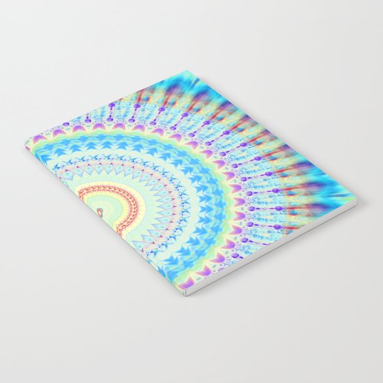 mandala waves Notebook
