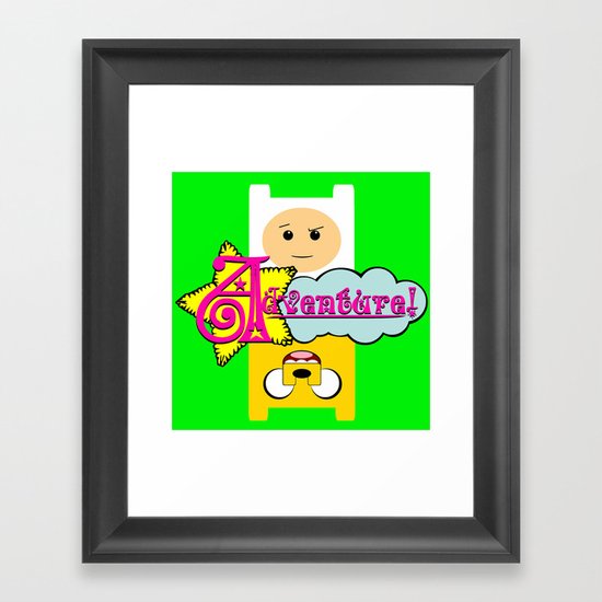 Adventure! Framed Art Print