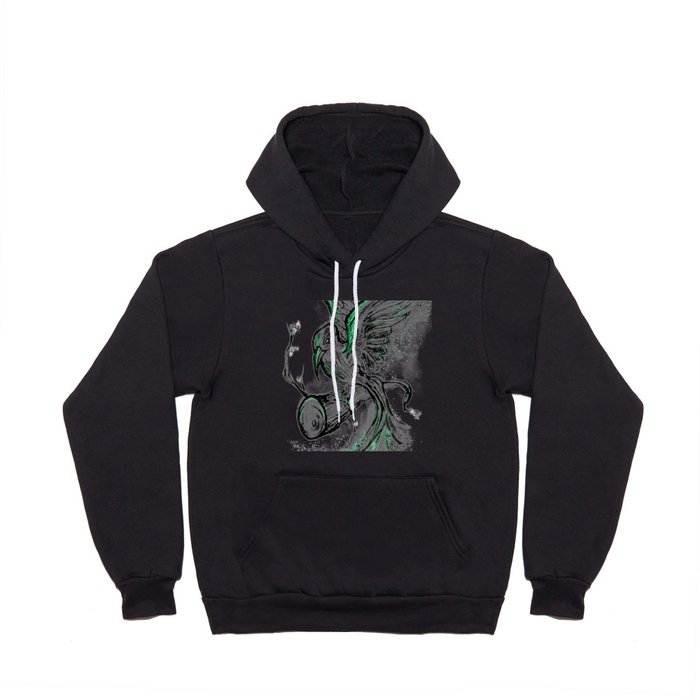 Tropic bird sketch art Hoody