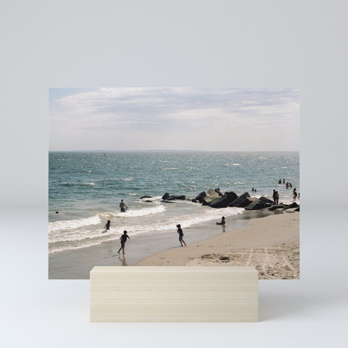 Day at The Beach | 35mm Film Photography Mini Art Print