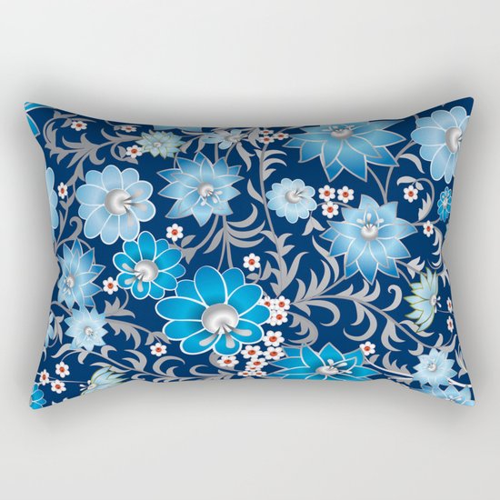 Shabby flowers #25 Rectangular Pillow