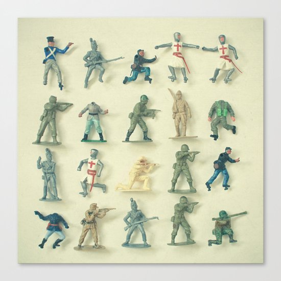 Broken Army Canvas Print