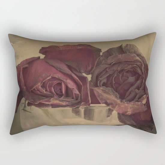 The veins of Roses Rectangular Pillow
