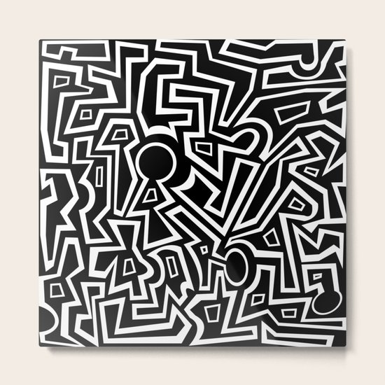 CHAOS Metal Print