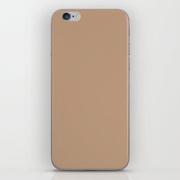 Cappuccino Beige Single Solid Color Coordinates with PPG Maison De Campagne PPG15-01 Down To Earth iPhone Skin
