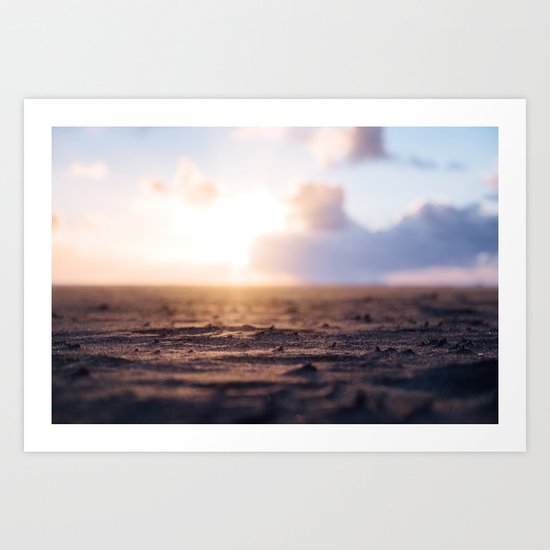 Startdust ocean Art Print