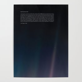 The Pale Blue Dot  Poster