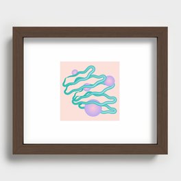 SPACE SEA Recessed Framed Print