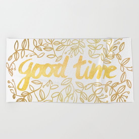 Good Time Beach Towel