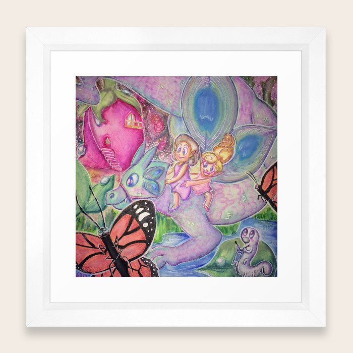 The Adventures Of Teeny And Tiny Framed Art Print By Starrenpiece The Adventures Of Teeny And Tiny Framed Art Print By Starrenpiece Society6