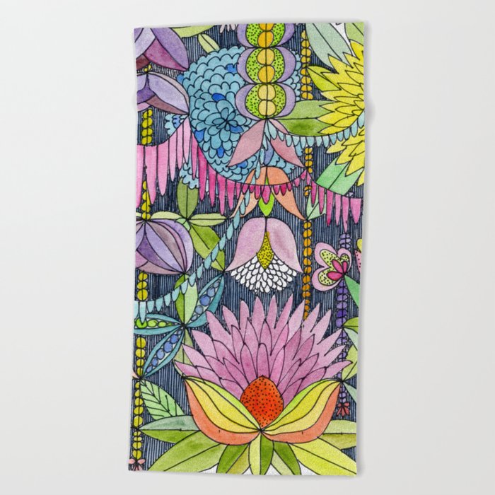 Pretend Rain Forest Beach Towel