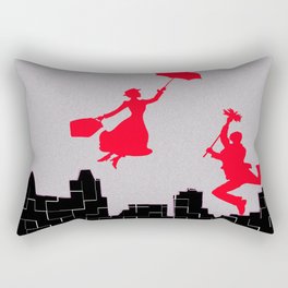 Mary Poppins squares Rectangular Pillow
