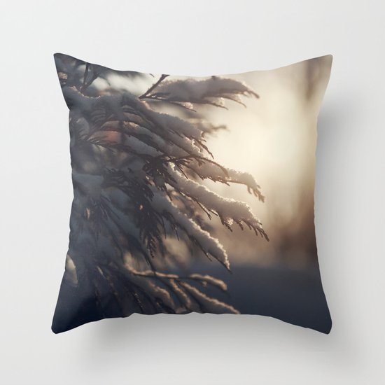 Winter Morn Throw Pillow