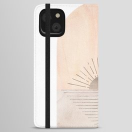 Pastel arch sunrise #34 iPhone Wallet Case