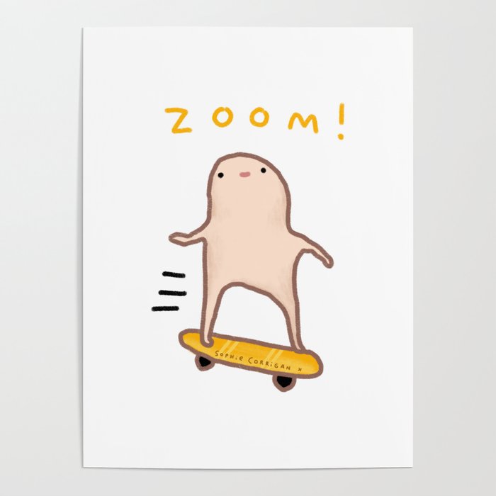 Honest Blob - Zoom! Poster