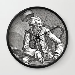Radical Journalism - Engraving of John Wilkes - 18th Century  Wall Clock | Political, Vintage, People 