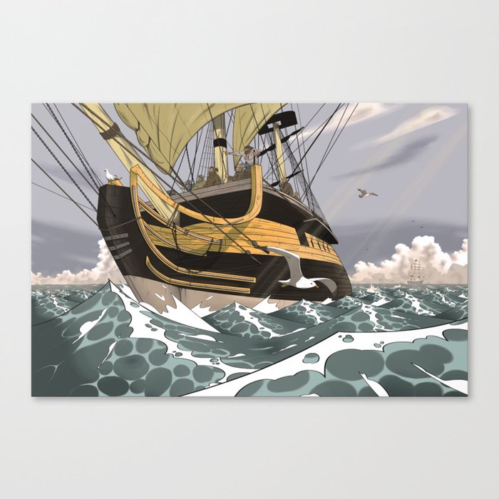 Sailors & Pirates Canvas Print