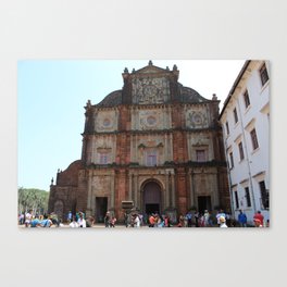 Basilica of Bom Jesus - Goa church Canvas Print