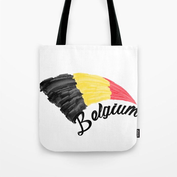 Belgium flag Tote Bag