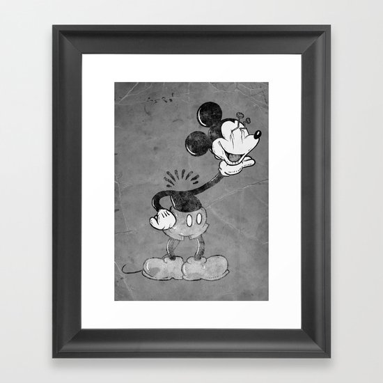 headless mouse Framed Art Print