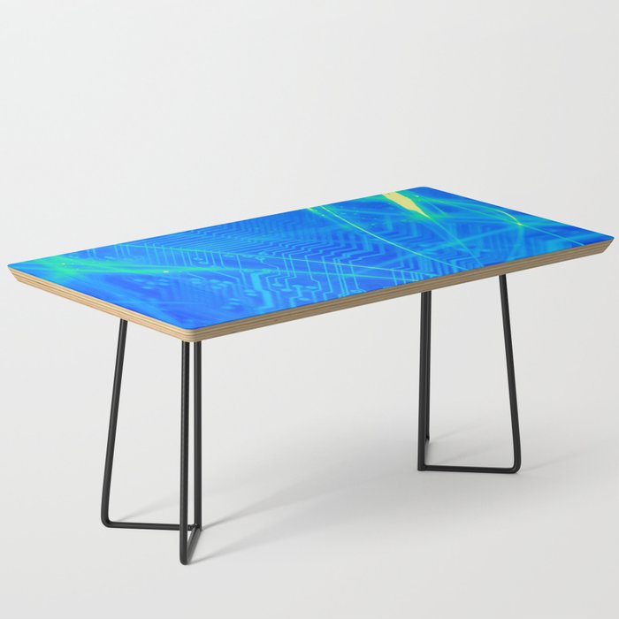 Abstract Technology Coffee Table
