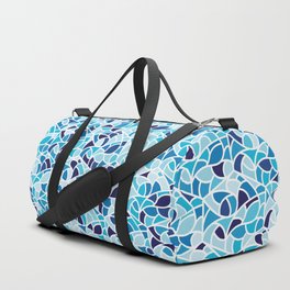 Blue Mosaic Duffle Bag