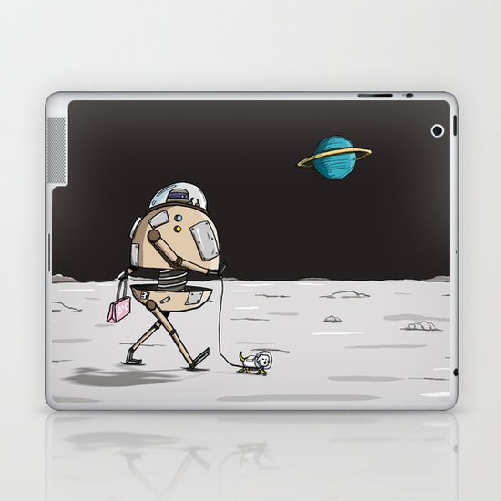 On the moon 1 Laptop & iPad Skin