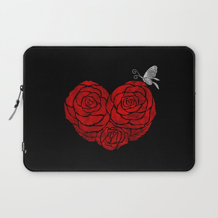 A Butterfly to be, a Rose to blossom... Laptop Sleeve