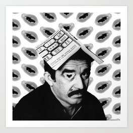 Gabriel García Márquez Art Print