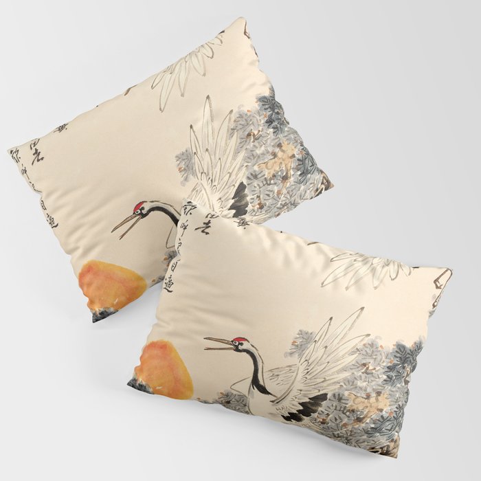 Asian traditional painting Pillow Sham