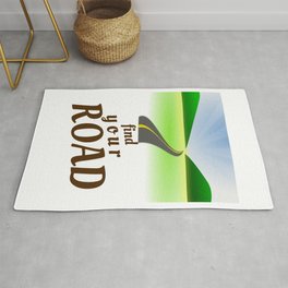 Find Your Road Not Taken or Less Traveled Prints Map Goes On Forever Rug | Graphicdesign, Roadart, Roadlesstravel, Roadbikecyclingshoesmen, Roadhouse, Roadking, Roadapple, Roadlesstraveled, Roadletters, Roadfuel 
