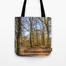 Spring Forest Path Tote Bag