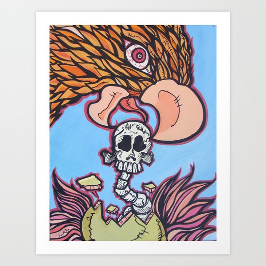 Eat Your Young Art Print