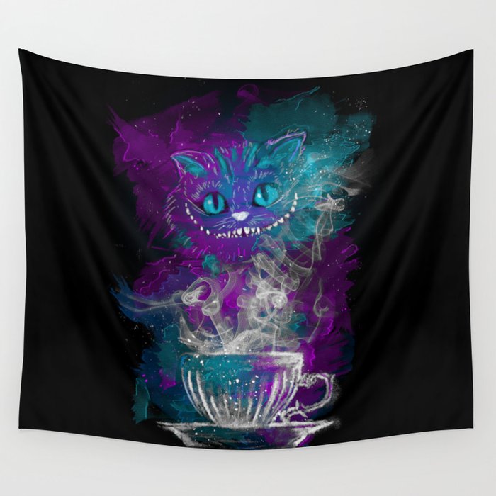 Chesire's tea Wall Tapestry