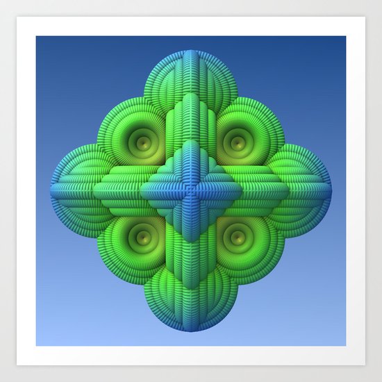 Doing Deco Art Print