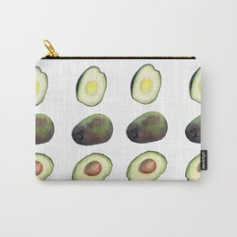 Avocado Watercolor Carry-All Pouch