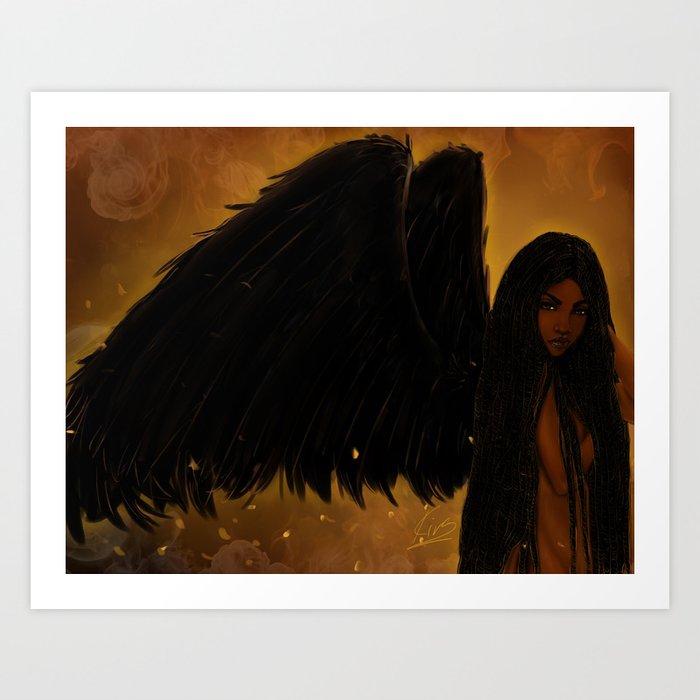 Dark Angel Art Print