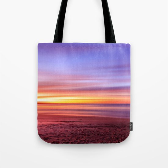 Colour sky beach Tote Bag