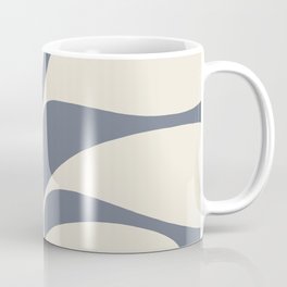 Maxi Botanical Beige on Blue - Set 3.2 Coffee Mug