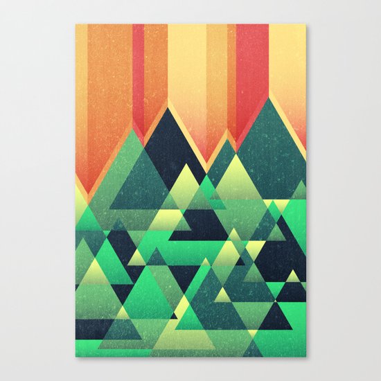Summer Mountains Canvas Print