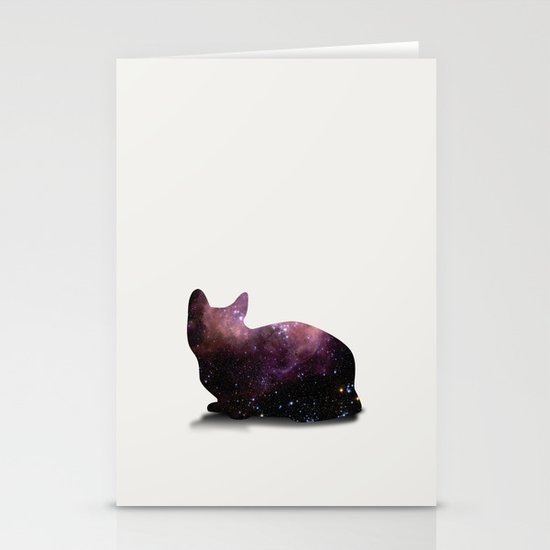 Willow the Galaxy Cat! Stationery Cards