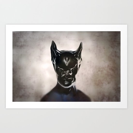 Bat Art Print