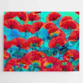Vibrant Poppies Jigsaw Puzzle