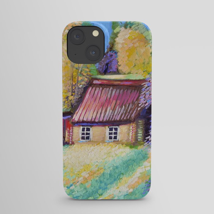 Lodge in the forest iPhone Case