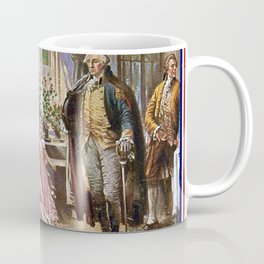 Edward percy moran : the birth of old glory Or Betsy Ross and Washington Coffee Mug