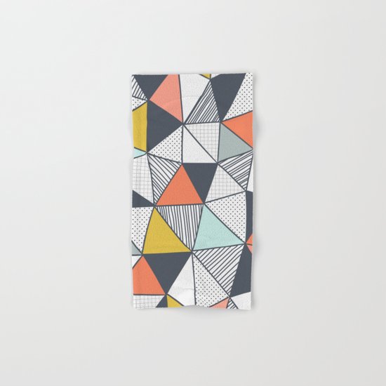 Triangles Hand & Bath Towel