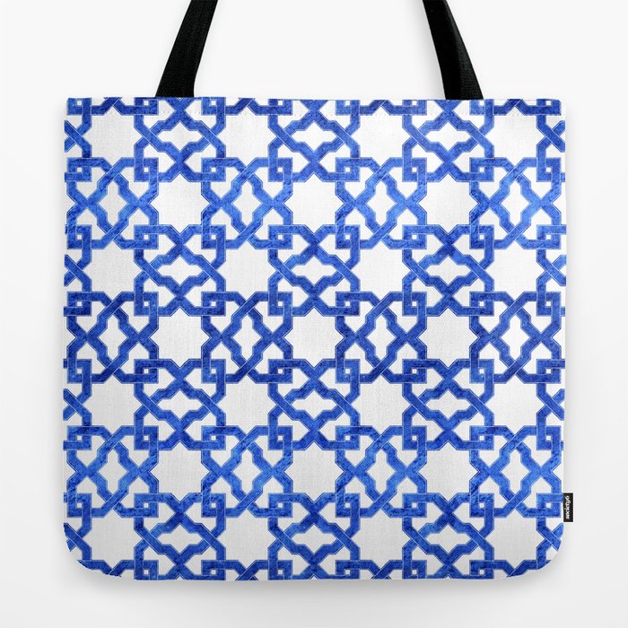 Geometric Pattern - Oriental Design rmx Tote Bag