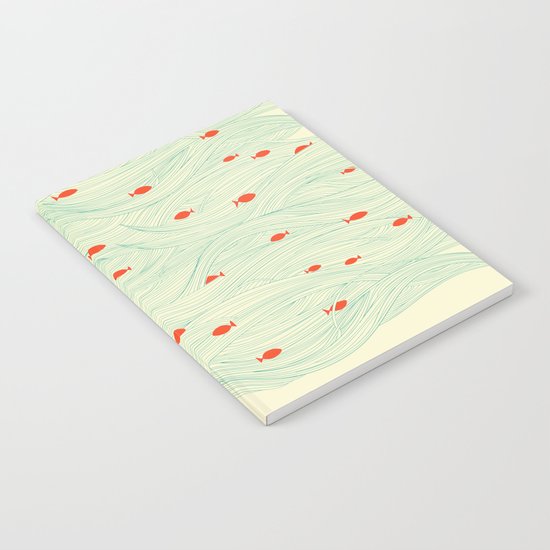 a clear day underwater Notebook